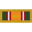 Tennessee National Guard Army Volunteer Recruiting & Retention Ribbon with Large Gold Frame Ribbons 