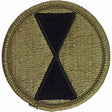 7th Infantry Division MultiCam (OCP) Patch Patches and Service Stripes 