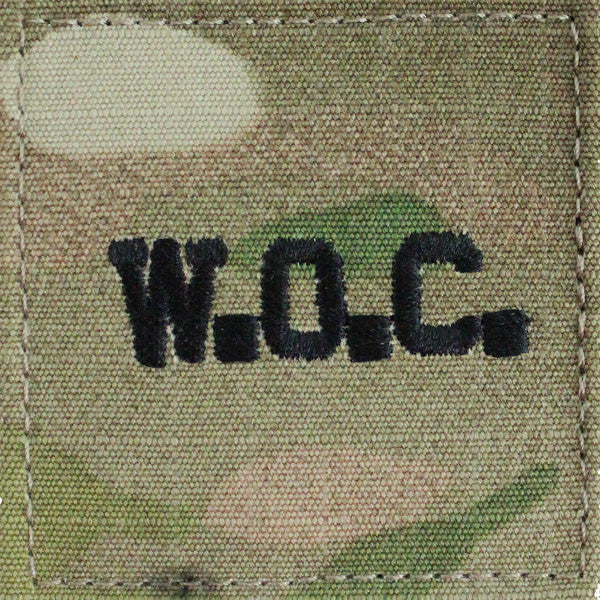 Warrant Officer Candidate WOC Multicam (OCP) Patch Patches and Service Stripes 