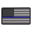 US Flag Blue Line PVC Patch Morale Patches 