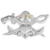 Navy SWCC Special Warfare Combatant Crew Badge - Mirror Finish badges 84786