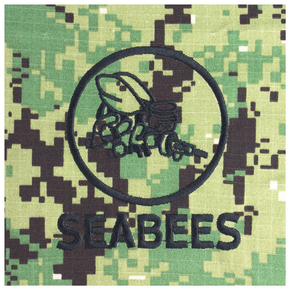 US Navy Embroidered Badge - Seabees Badges 84801