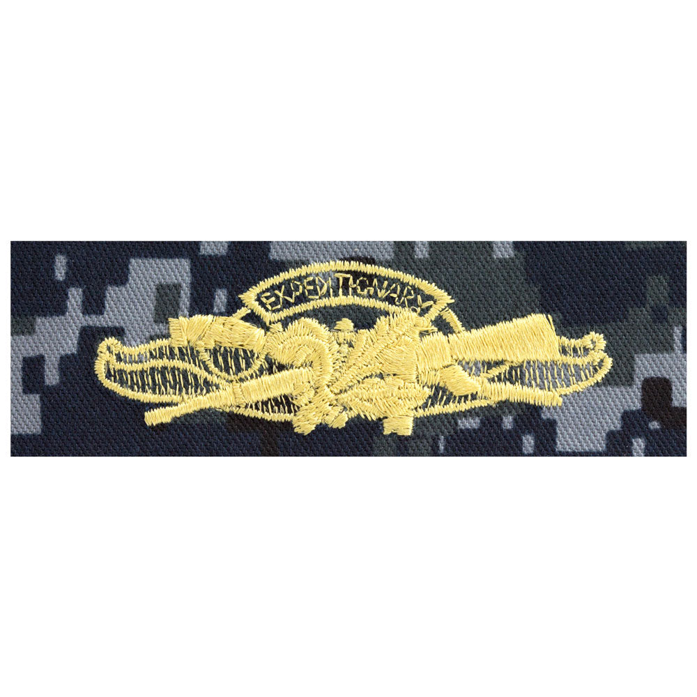 Navy Embroid. Badge-Expedit. Warfare Supply Officer | USAMM