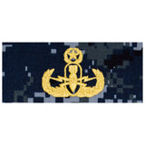 US Navy Embroidered Badge - EOD Officer Badges 84929