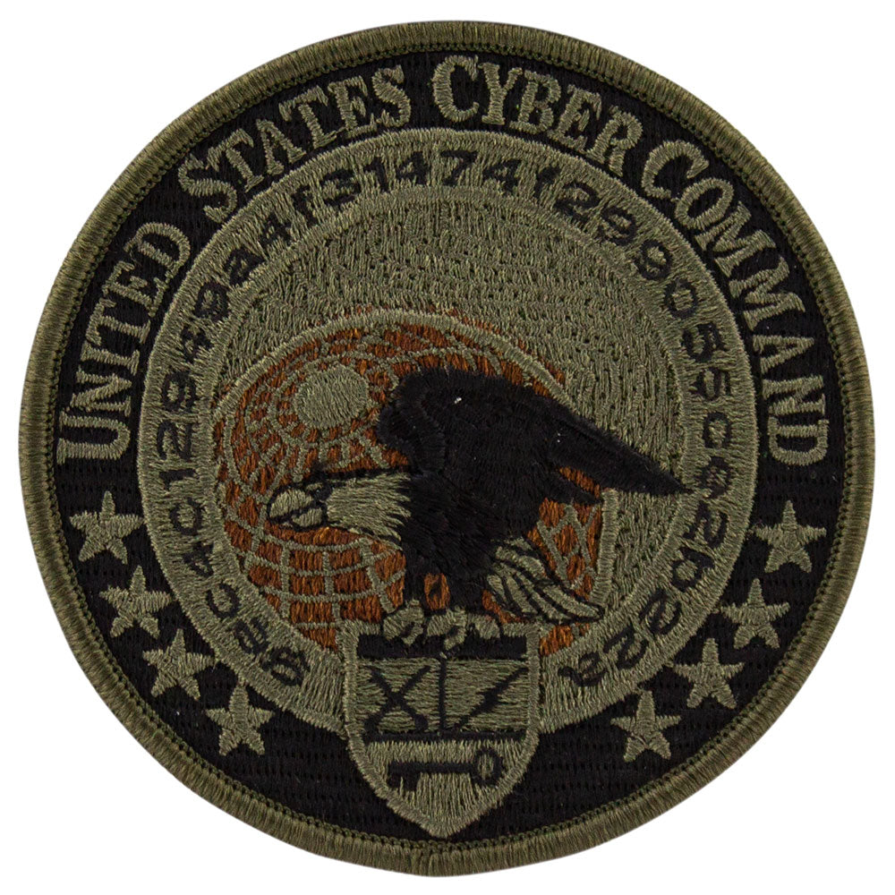 US Navy Embroidered Badge - Cyber Command Badges 84948