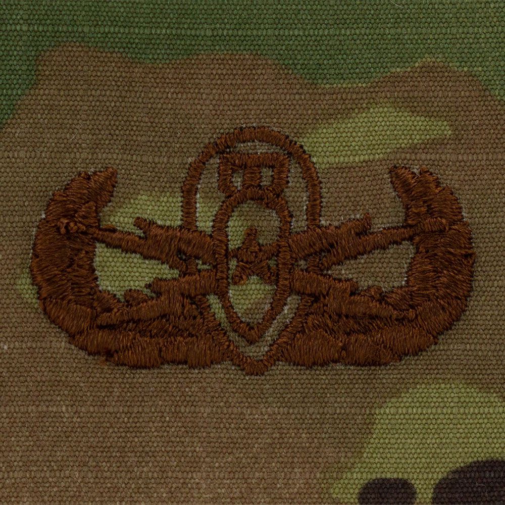 Air Force EOD Badges Embroidered - OCP Badges 85086