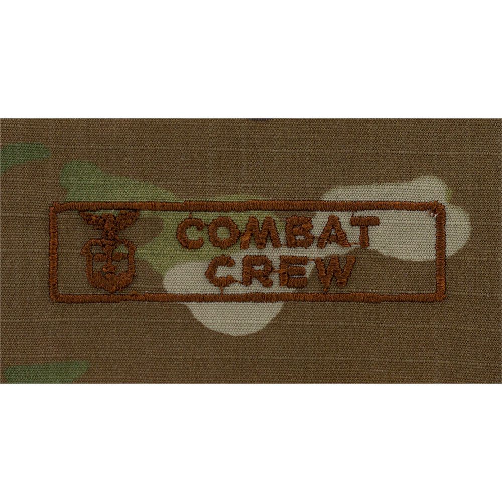 Air Force Combat Crew Badge Embroidered - OCP Badges 