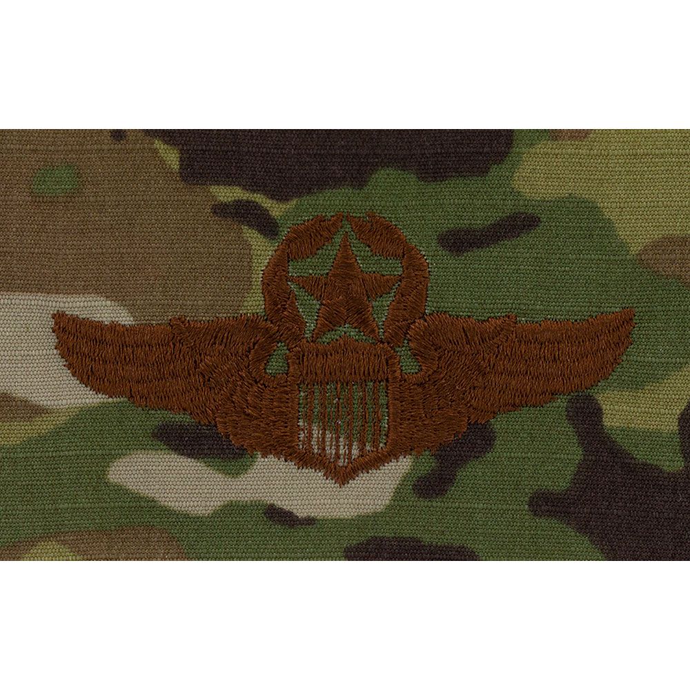 Air Force Pilot Badges Embroidered - OCP Badges 85038