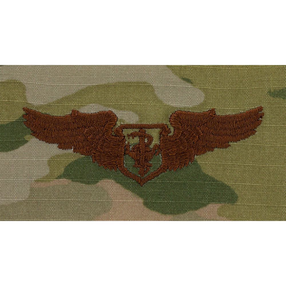 Air Force Flight Nurse Badges Embroidered - OCP Badges 85048