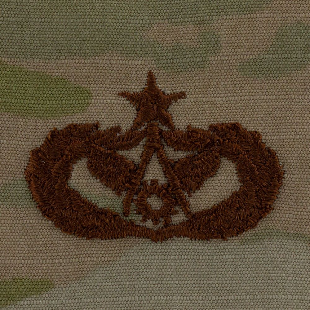 Air Force Civil Engineer Badges Embroidered - OCP Badges 85156