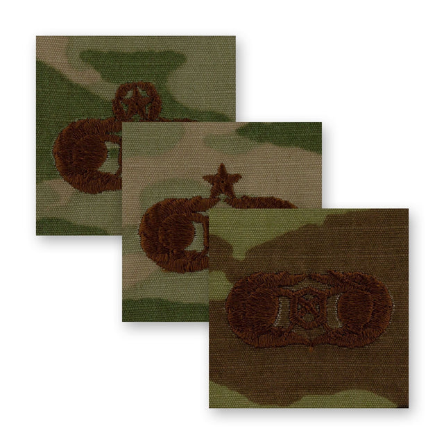 Air Force Civil Engineer Readiness Badges Embroidered - OCP Badges 