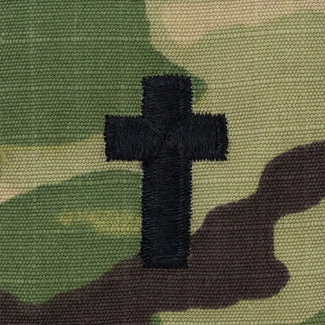 Christian Chaplain Branch Insignia with Hook Badges 