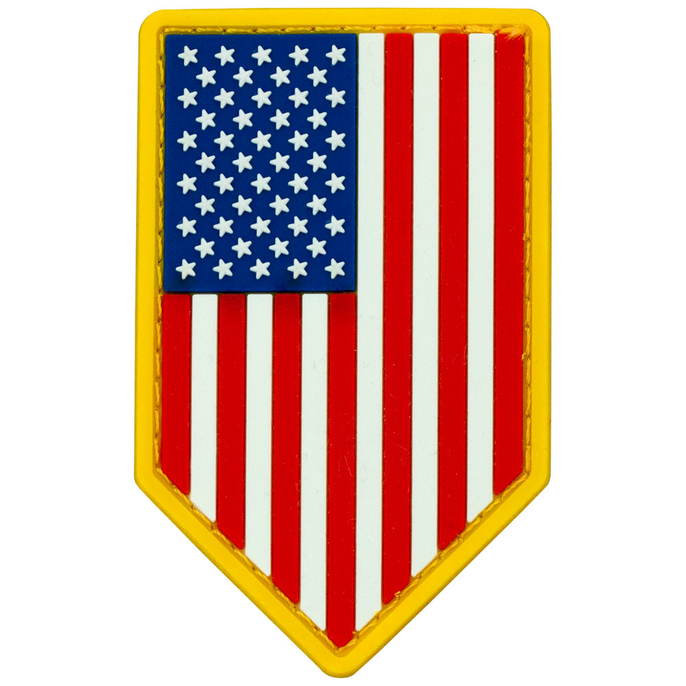 PVC American Flag Patch - PFLAG3