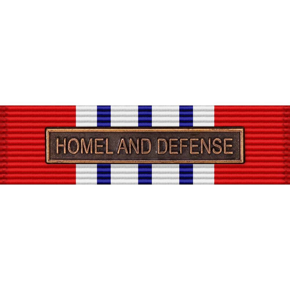 Arkansas Homeland Defense Service Ribbon Ribbons 