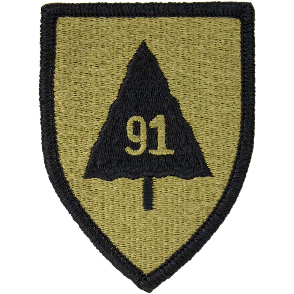 91st Infantry Division OCP/Scorpion Patch Patches and Service Stripes 