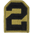 2nd Army OCP/Scorpion Patch Patches and Service Stripes 