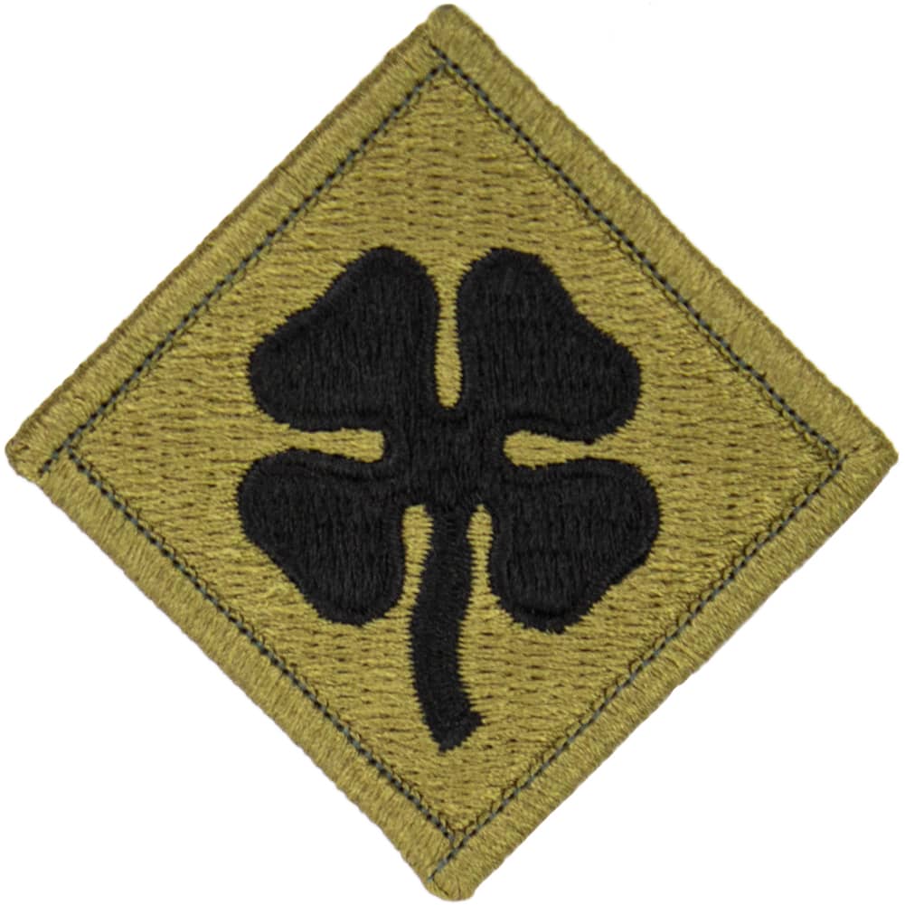 4th Army OCP/Scorpion Patch Patches and Service Stripes 