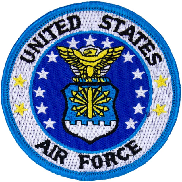 Air Force Seal Full Color Patch Patches and Service Stripes 