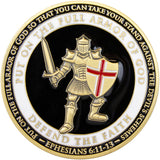 Armor of God Challenge Coin Challenge Coins 