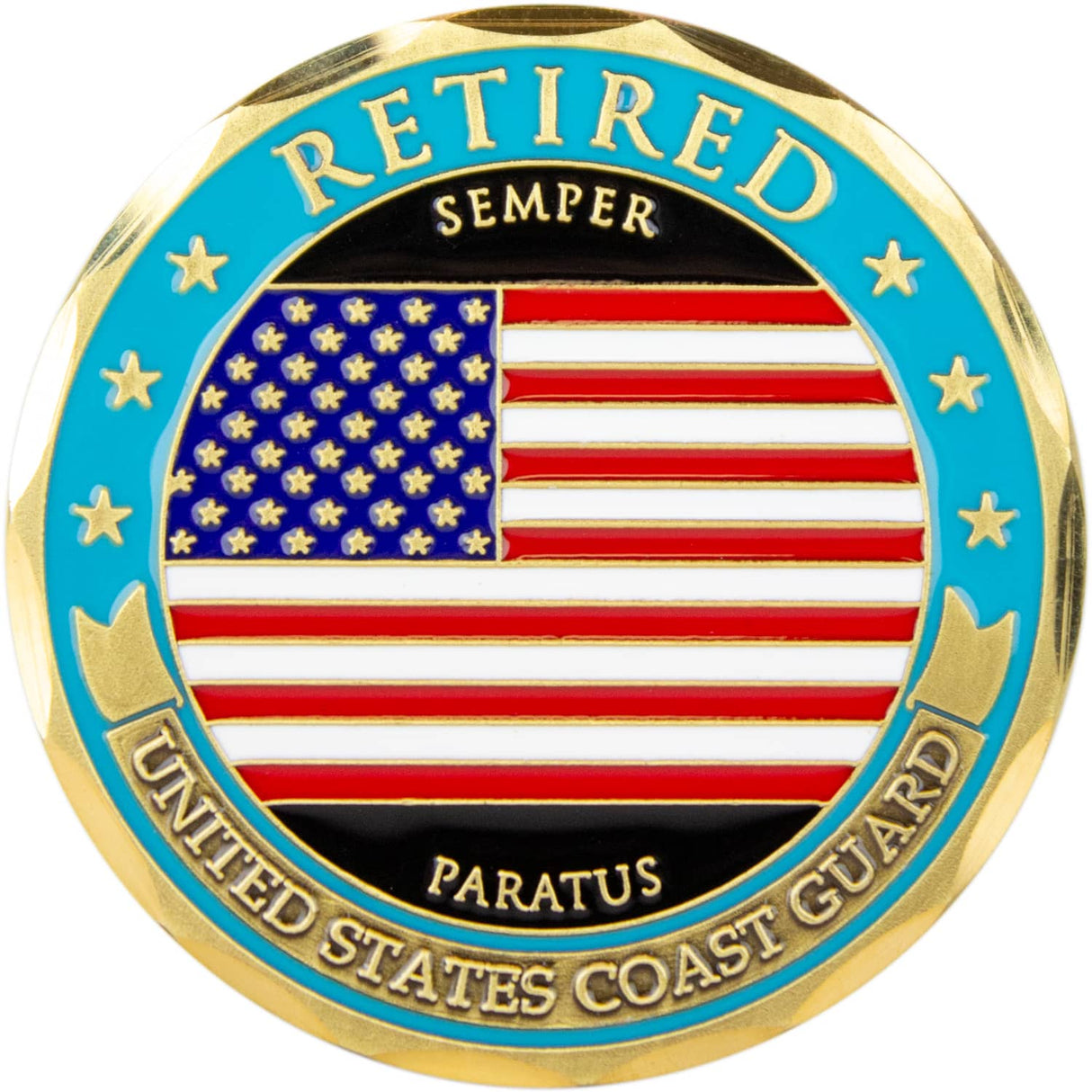 Retired - U.S. Coast Guard Challenge Coin Challenge Coins 