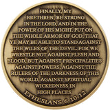 Armor of God High Relief Challenge Coin Challenge Coins 