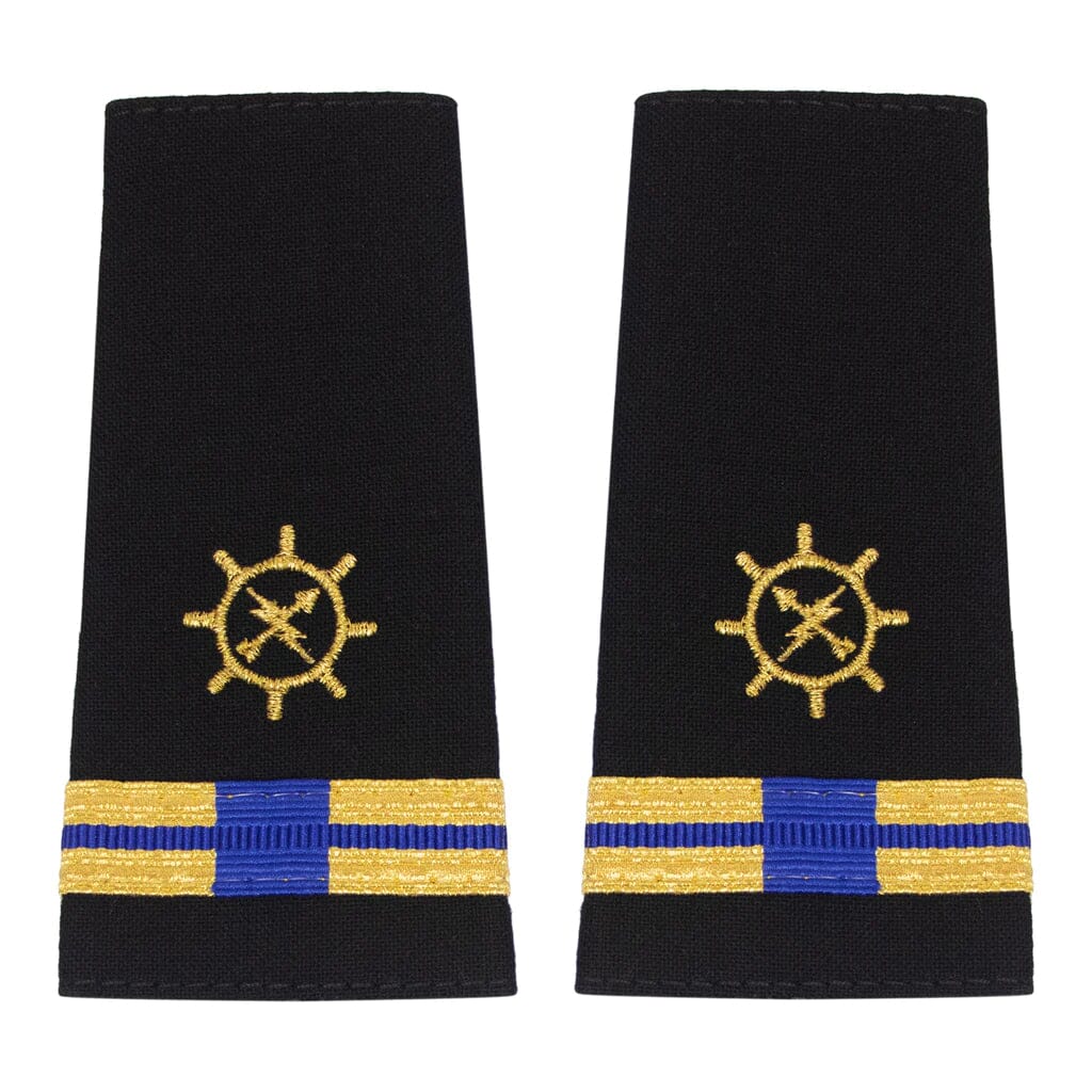 Navy Soft Shoulder Marks - Operations Technician - Sold in Pairs Rank 85982