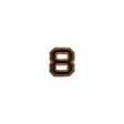 Prongless Bronze Numeral 8 Devices / Attachments 