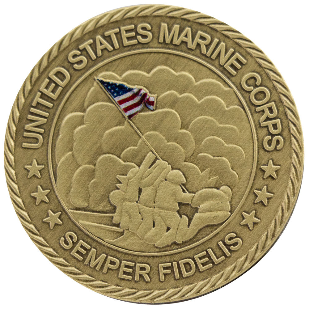 U.S. Marine Corps Semper Fidelis Coin Challenge Coins 