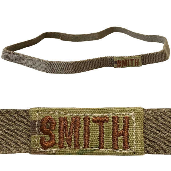 Embroidered Name Tapes and Helmet Bands Embroidered Name / Branch Tapes AF.OCP.Helmetband