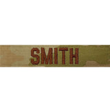 Embroidered Name Tapes and Helmet Bands Embroidered Name / Branch Tapes AF_MULTICAM_NT