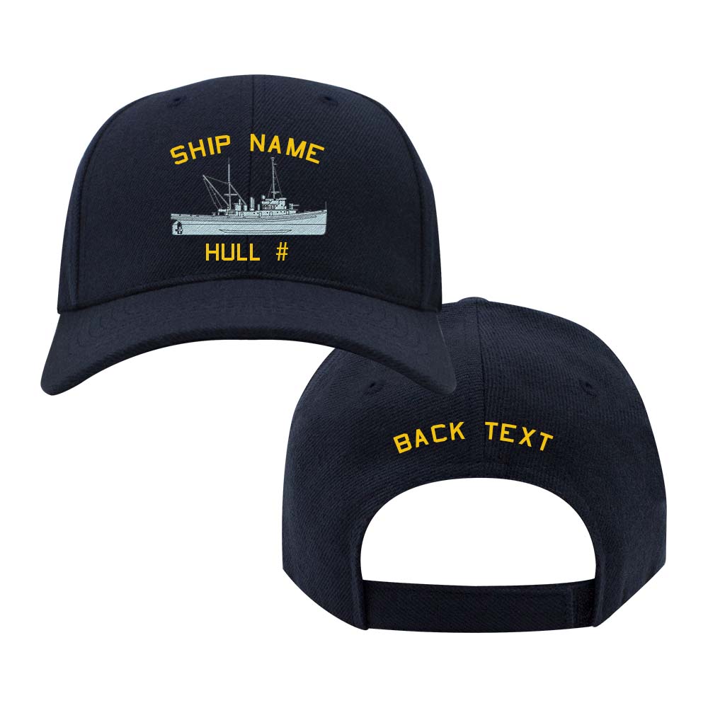 U.S. Navy Custom Ship Cap - Abnaki Class Tugboat Hats and Caps AbnakiTug.Navy