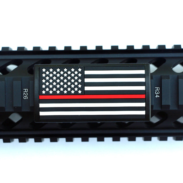 U.S. Flag Red Line Rail Covers - Left Star Field Rail Cover 85521