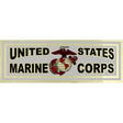 United States Marine Corps Metallic Bumper Sticker Stickers and Decals BP-0028