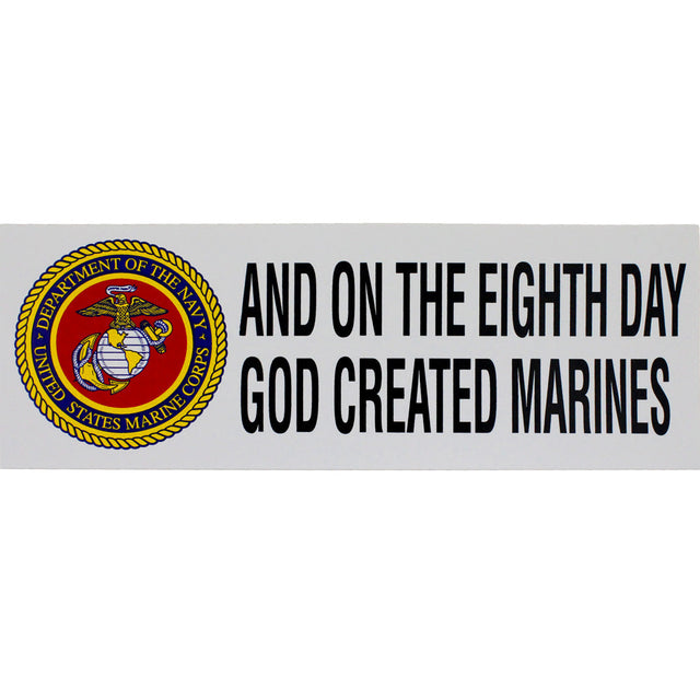 On The Eighth Day Bumper Sticker Stickers and Decals BP-0033