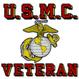 USMC Veteran Clear Decal Stickers and Decals BP-0098