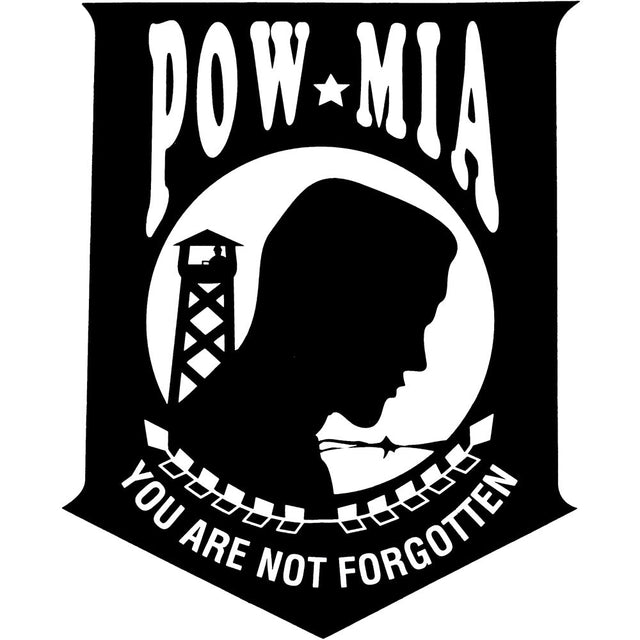 POW MIA You Are Not Forgotten Sticker Stickers and Decals BP-0116