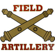 Field Artillery Clear Decal Stickers and Decals BP-0131