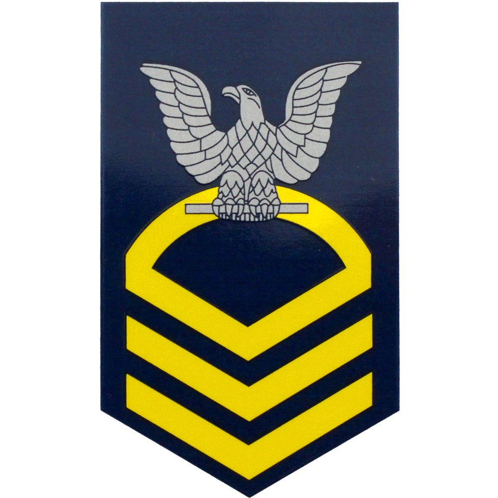 Navy Enlisted Rank Large Decal Stickers and Decals BP-0170