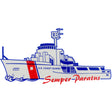 U.S. Coast Guard Cutter Clear Decal Stickers and Decals BP-0222