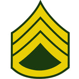 Army Enlisted Rank Decal Stickers and Decals BP-0254