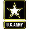 U.S. Army With Star Logo Clear Decal Stickers and Decals BP-0272