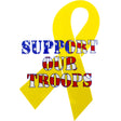 Support Our Troops Clear Decal Stickers and Decals BP-0280