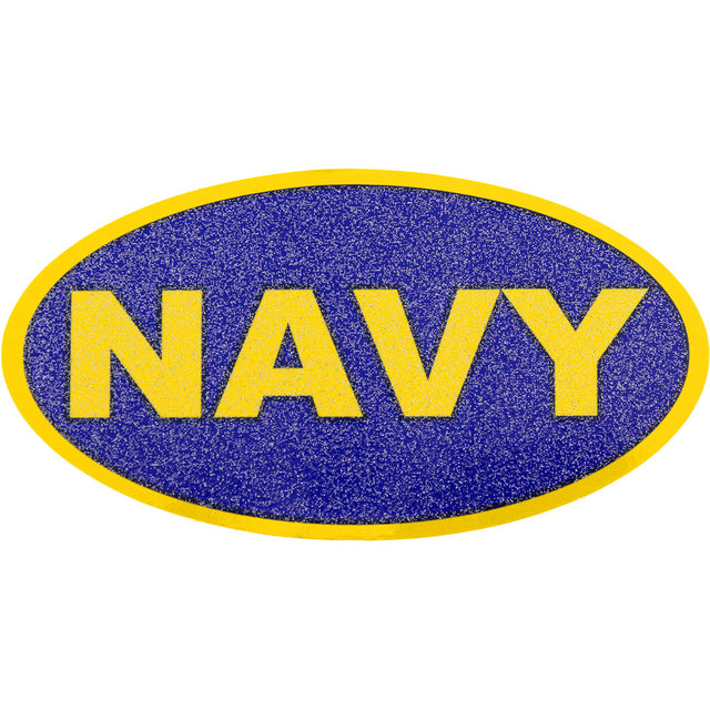 Navy Glitter Decal Stickers and Decals BP-0312