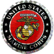 USMC 3 Inch Prism Decal Stickers and Decals BP-0334