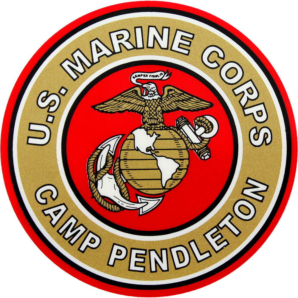 Camp Pendleton Clear Decal Stickers and Decals BP-0340