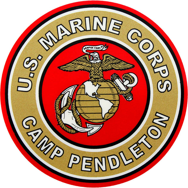 Camp Pendleton Clear Decal Stickers and Decals BP-0340