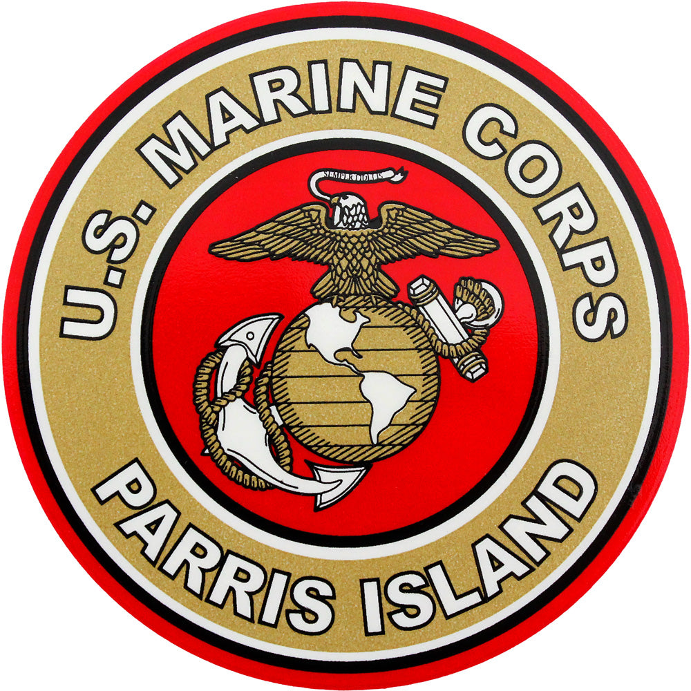 Parris Island Clear Decal Stickers and Decals BP-0341