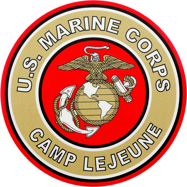 Camp Lejeune Clear Decal Stickers and Decals BP-0342