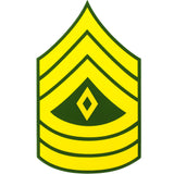 Army Enlisted Rank Decal Stickers and Decals BP-0457