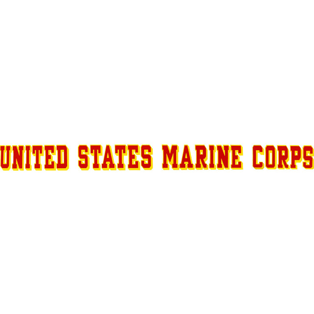 United States Marine Corps Window Strip Stickers and Decals BP-0485